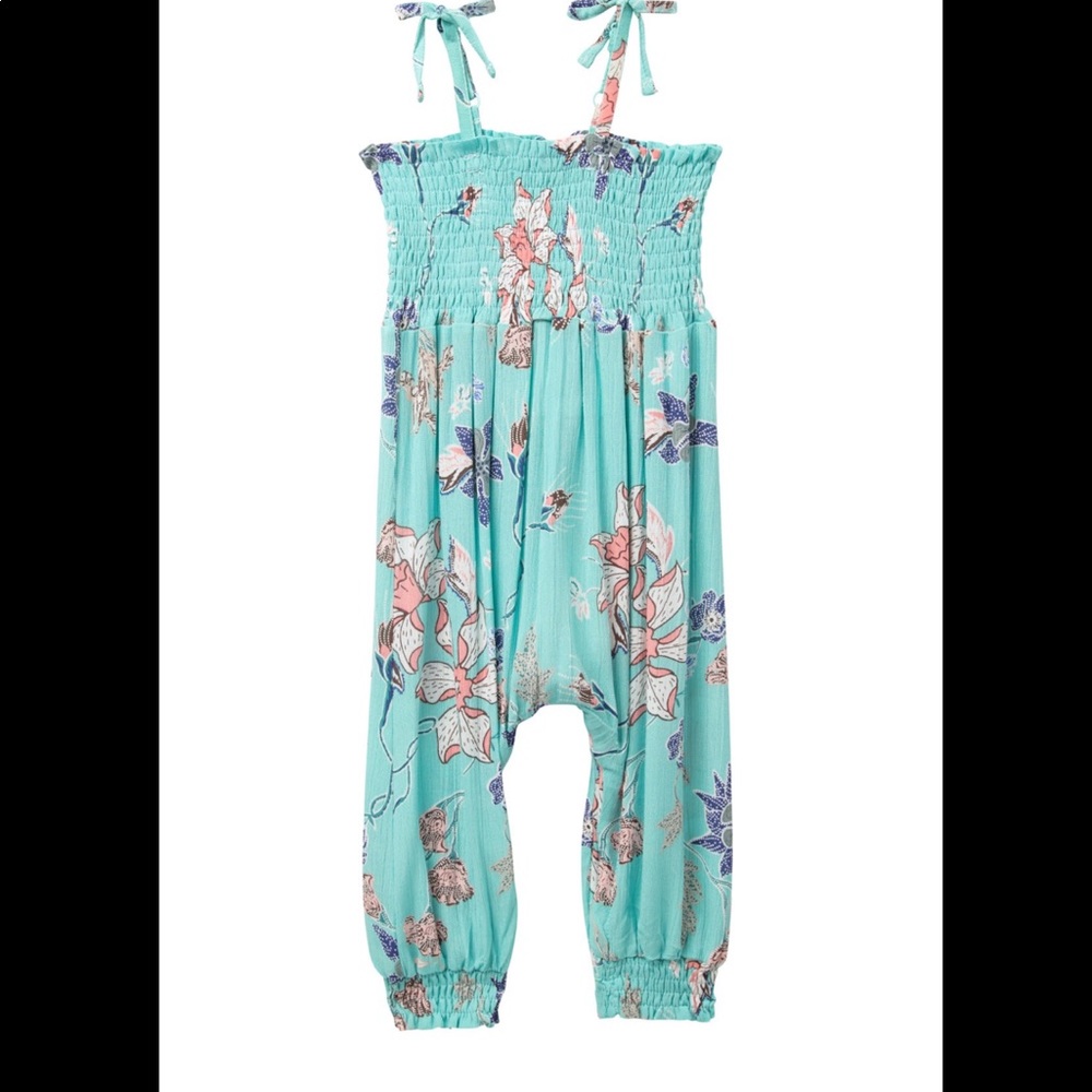 NWT Jessica Simpson Floral Print Romper Baby Girl